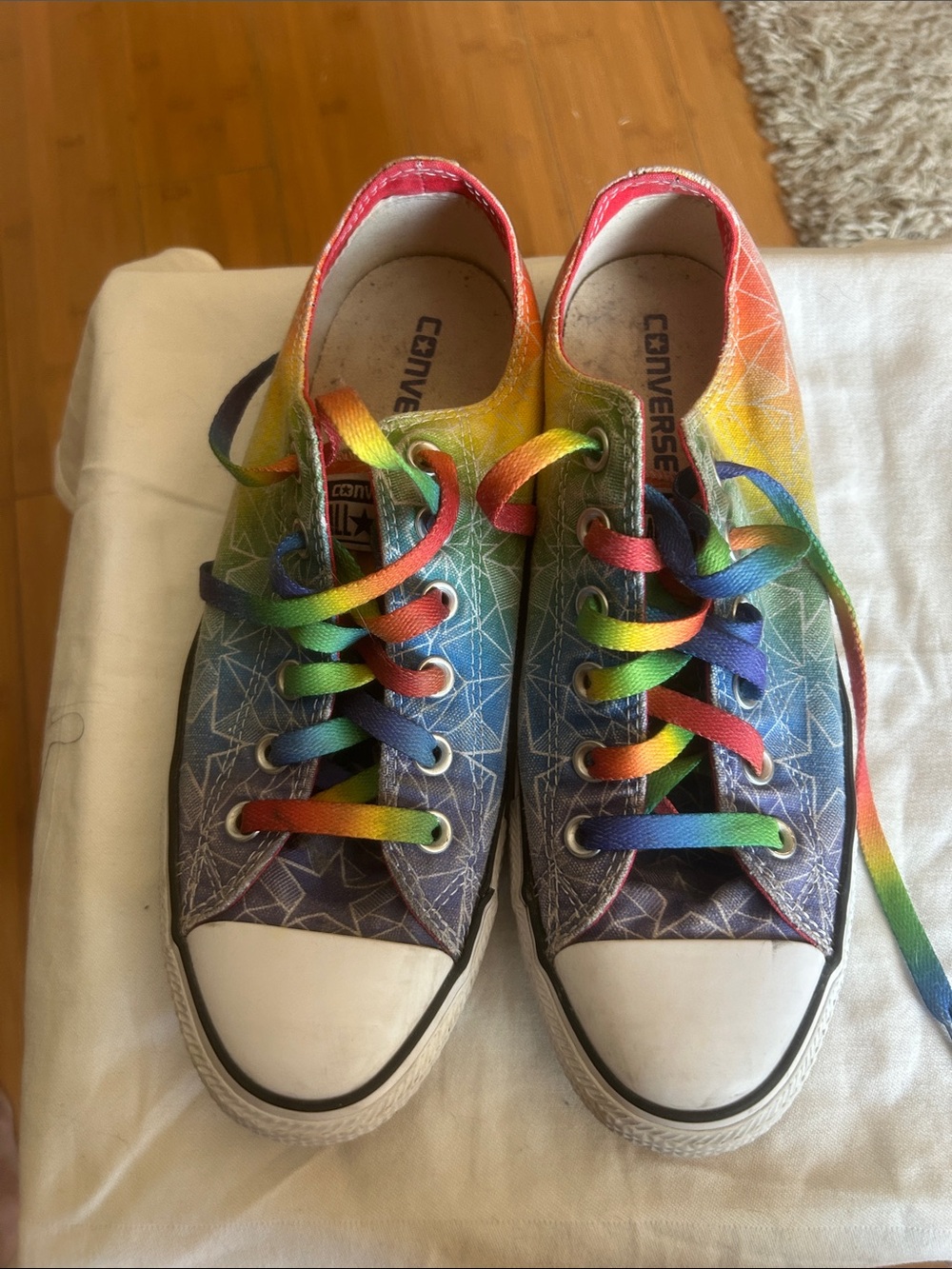 Converse PRIDE Rainbow 🌈 Low Top Sneakers 🏳️‍🌈